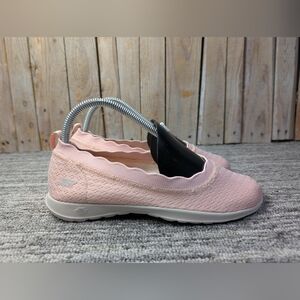Skechers Women's Go Walk Lite - Impress Ballet Slip on in Pink Size 7.5 Women